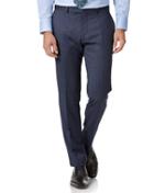  Airforce Blue Slim Fit Italian Suit Wool Pants Size W30 L32 By Charles Tyrwhitt