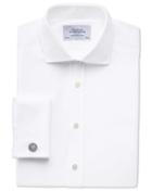 Charles Tyrwhitt Charles Tyrwhitt Slim Fit Spread Collar Egyptian Cotton Poplin White Shirt