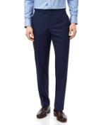  Blue Classic Fit British Luxury Suit Trousers Size W34 L32 By Charles Tyrwhitt