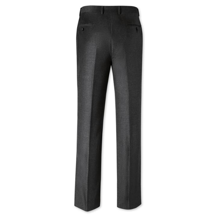Charles Tyrwhitt Charles Tyrwhitt Grey Classic Fit Flannel Pants