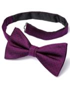 Charles Tyrwhitt Charles Tyrwhitt Fuchsia Silk Ready-tied Bow Tie