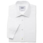 Charles Tyrwhitt Charles Tyrwhitt White Poplin Non-iron Short Sleeve Classic Fit Shirt (15)