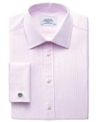 Charles Tyrwhitt Charles Tyrwhitt Extra Slim Fit Pima Cotton Double-faced Light Pink Dress Shirt Size 15/32