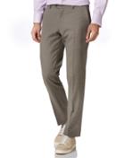  Natural Puppytooth Slim Fit Panama Business Suit Wool Pants Size W30 L30 By Charles Tyrwhitt
