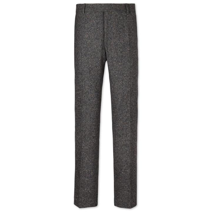 Charles Tyrwhitt Charles Tyrwhitt Grey Slim Fit Donegal Tweed Wool Pants Size W30 L38