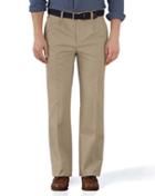  Stone Classic Fit Single Pleat Washed Cotton Chino Pants Size W32 L30 By Charles Tyrwhitt