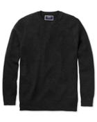  Charcoal Merino Rib Crew Neck 100percent Merino Wool Sweater Size Xl By Charles Tyrwhitt