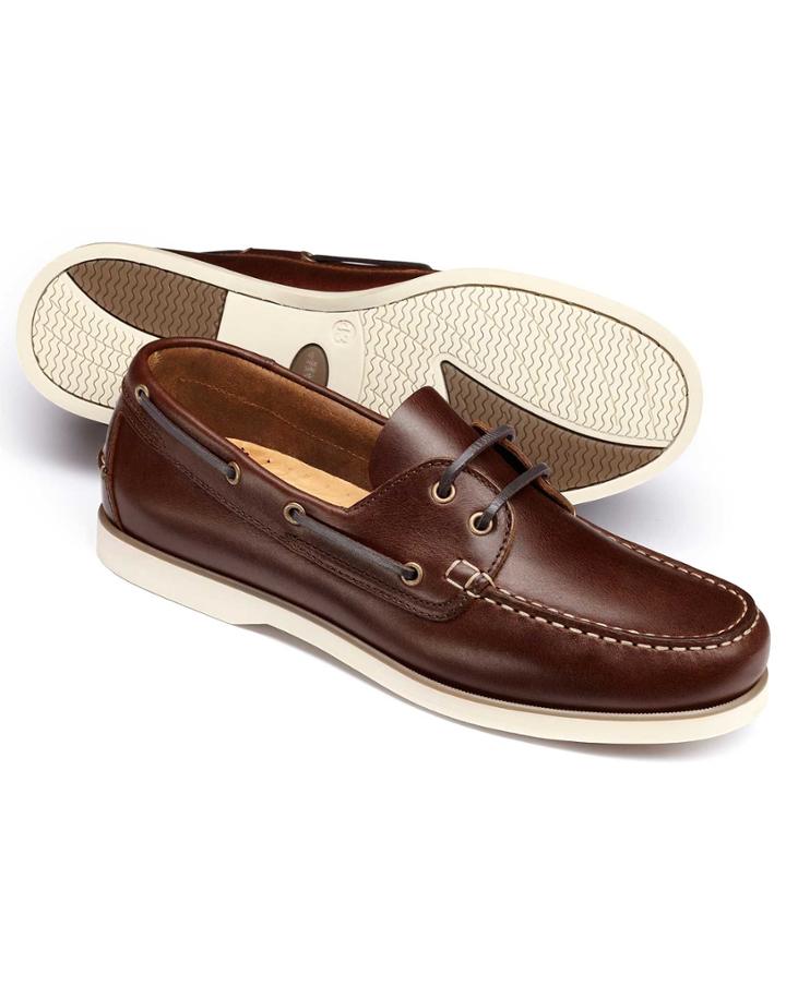 Charles Tyrwhitt Charles Tyrwhitt Brown Fowey Boat Shoes Size 11