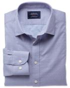Charles Tyrwhitt Charles Tyrwhitt Extra Slim Fit Sky And Purple Print Shirt