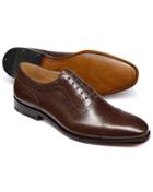 Charles Tyrwhitt Brown Goodyear Welted Oxford Brogue Shoe Size 12 By Charles Tyrwhitt