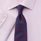 Charles Tyrwhitt Charles Tyrwhitt Slim Fit Bedford Raised Stripe Pink Shirt