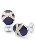  St Andrews Cross Enamel Cufflinks By Charles Tyrwhitt