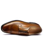 Charles Tyrwhitt Charles Tyrwhitt Tan Boyton Wing Tip Brogue Derby Shoes Size 11