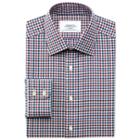 Charles Tyrwhitt Charles Tyrwhitt Slim Fit Gingham Country Check Pink And Brown Shirt