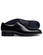  Black Goodyear Welted Wholecut Performance Shoe Size 11 By Charles Tyrwhitt