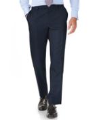 Charles Tyrwhitt Blue Classic Fit British Panama Luxury Suit Wool Pants Size W32 L30 By Charles Tyrwhitt