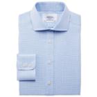 Charles Tyrwhitt Charles Tyrwhitt Slim Fit Star Weave Spread Sky Shirt