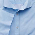 Charles Tyrwhitt Slim Fit Sky Blue Short Sleeve Geometric Print Cotton Casual Shirt Single Cuff Size Medium By Charles Tyrwhitt