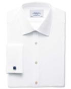 Charles Tyrwhitt Charles Tyrwhitt Extra Slim Fit Egyptian Cotton Cavalry Twill White Dress Shirt Size 14.5/32