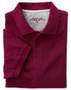 Charles Tyrwhitt Charles Tyrwhitt Classic Fit Wine Pique Polo Shirt