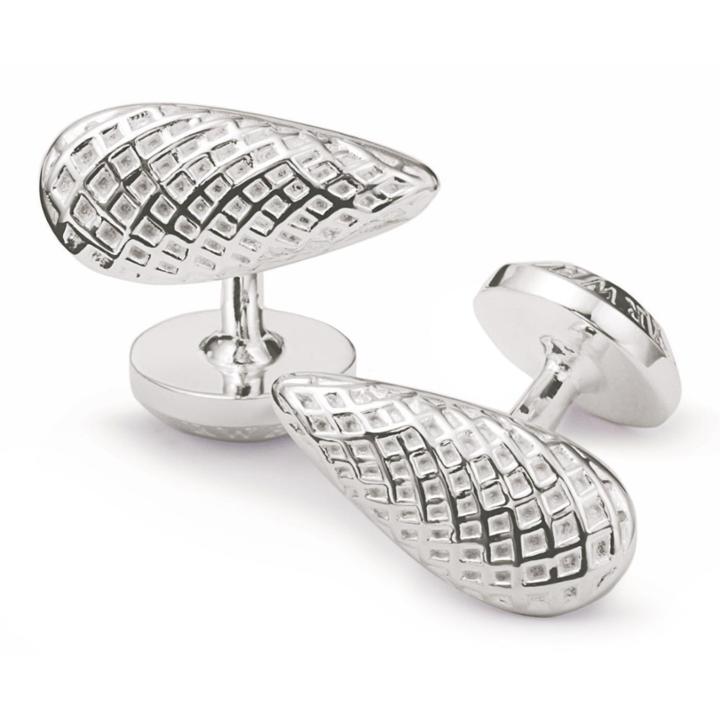 Charles Tyrwhitt Charles Tyrwhitt Teardrop Texture Cuff Link