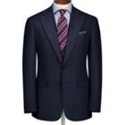 Charles Tyrwhitt Charles Tyrwhitt Navy And Black Slim Fit Puppytooth Suit Wool Jacket Size 40