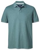 Charles Tyrwhitt Forest Green Oxford Cotton Polo Size Small By Charles Tyrwhitt