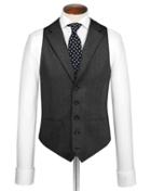 Charles Tyrwhitt Grey Saxony Business Suit Wool Vest Size W36 By Charles Tyrwhitt