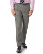 Charles Tyrwhitt Grey Slim Fit Panama Prince Of Wales Check Business Suit Wool Pants Size W32 L34 By Charles Tyrwhitt