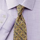 Charles Tyrwhitt Charles Tyrwhitt Classic Fit Non-iron Windsor Check Purple Shirt
