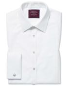  Super Slim Fit Marcella Bib Front Evening White Egyptian Cotton Dress Shirt French Cuff Size 14.5/33 By Charles Tyrwhitt