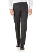 Charles Tyrwhitt Charcoal Classic Fit Hairline Business Suit Wool Pants Size W34 L32 By Charles Tyrwhitt