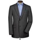 Charles Tyrwhitt Grey Classic Fit Herringbone Wool Blazer Size 40 By Charles Tyrwhitt
