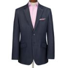 Charles Tyrwhitt Charles Tyrwhitt Navy Classic Fit Wilton Silk Linen Summer Suit Silk/linen Jacket Size 40