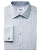 Charles Tyrwhitt Charles Tyrwhitt Extra Slim Fit Non-iron Textured Grey Check Shirt