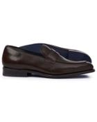  Brown Goodyear Welted Performance Saddle Loafer Size 11.5 By Charles Tyrwhitt