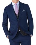 Charles Tyrwhitt Royal Slim Fit Crepe Business Suit Wool Jacket Size 36 By Charles Tyrwhitt