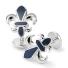 Charles Tyrwhitt Charles Tyrwhitt Enamel Navy Fleur De Lys Cuff Links