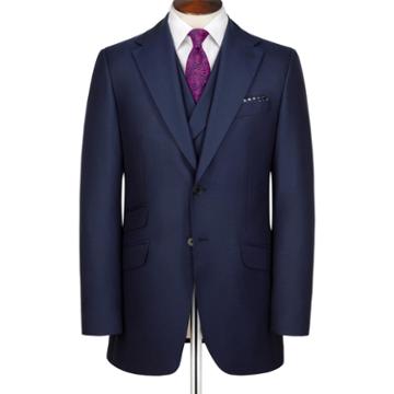 Charles Tyrwhitt Charles Tyrwhitt Navy British Panama Classic Fit Luxury Suit Jacket (36 Regular)
