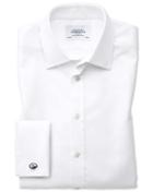 Charles Tyrwhitt Classic Fit Egyptian Cotton Royal Oxford White Dress Casual Shirt Single Cuff Size 15/33 By Charles Tyrwhitt