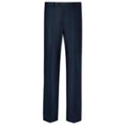 Charles Tyrwhitt Charles Tyrwhitt Mid Blue Classic Fit Windowpane Travel Suit Super 120 Wool Pants Size W36 L32