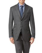 Charles Tyrwhitt Grey Slim Fit Luxury Italian Check Suit Wool Jacket Size 36 By Charles Tyrwhitt