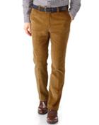 Charles Tyrwhitt Charles Tyrwhitt Yellow Extra Slim Fit Jumbo Cord Cotton Tailored Pants Size W34 L30
