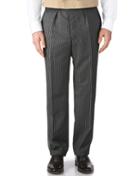 Charles Tyrwhitt Charles Tyrwhitt Black Striped Classic Fit Morning Suit Pants Size 30/38