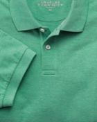  Light Green Pique Cotton Polo Size Xs By Charles Tyrwhitt