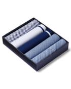 Charles Tyrwhitt Blue Cotton Handkerchief Box Set By Charles Tyrwhitt