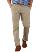 Charles Tyrwhitt Stone Extra Slim Fit Flat Front Cotton Chino Pants Size W30 L30 By Charles Tyrwhitt