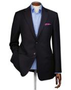  Classic Fit Navy Wool Perfect Wool Blazer Size 36 By Charles Tyrwhitt