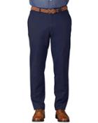 Charles Tyrwhitt Marine Blue Extra Slim Fit Flat Front Cotton Chino Pants Size W30 L30 By Charles Tyrwhitt