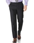Charles Tyrwhitt Charles Tyrwhitt Charcoal Classic Fit British Serge Luxury Suit Trousers Size W32 L32